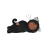 Olli Ella Dinky Dinkum Dolls - Carson Cat - Black