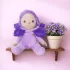 Olli Ella - Dinky Dinkum Doll - Blossom - Violet