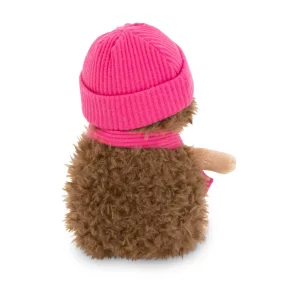 Orange Toys - Süni pink sálban és sapiban 18 cm