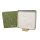 Petit Artichaut kéz- és lábnyomat készítő Baby Box négyzet - Olive Tree