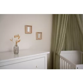  Petit Artichaut kéz- és lábnyomat készítő elegáns fa kerettel - Pretty Hearts