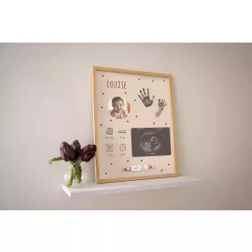   Petit Artichaut birth frame - kéz- és láblenyomat készlet