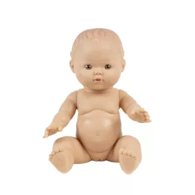 Minikane Vintage baba: Faustina - barna szemekkel