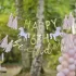 Happy Birthday girland fűzhető betűkkel és számokkal - Princess Party