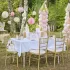 Happy Birthday girland fűzhető betűkkel és számokkal - Princess Party