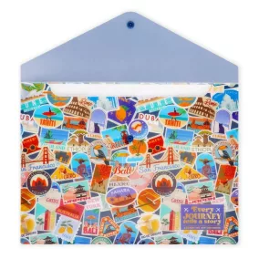 Legami irattasak patentos (A4 fekvő) Travel stickers