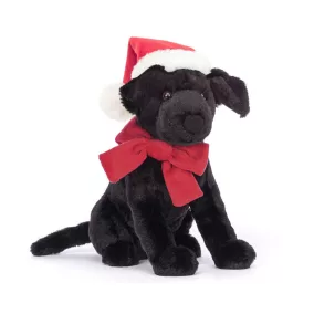 Jellycat plüss - Pippa fekete téli labrador