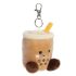 Palm Pals plüss kulcstartó - Tejes boba tea (10 cm)