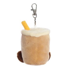Palm Pals plüss kulcstartó - Tejes boba tea (10 cm)
