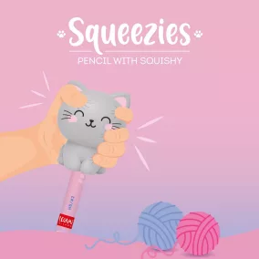 Legami ceruza - Squishy figurával - cicás
