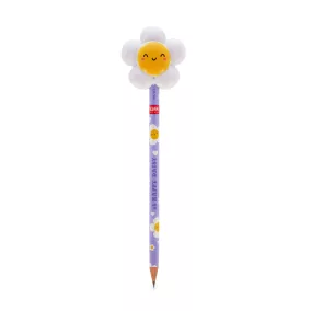 Legami ceruza - Squishy figurával - margarétás