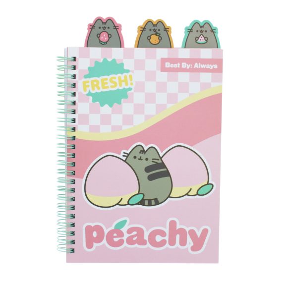 Pusheen Spirálos jegyzetfüzet - Fruits