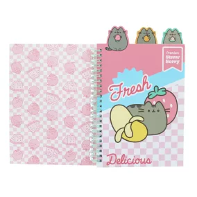 Pusheen Spirálos jegyzetfüzet - Fruits