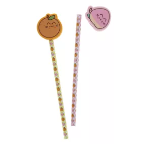 Pusheen Ceruza radírral - 2 db - Fruits