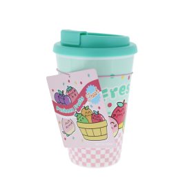 Pusheen Utazó Bögre 350ml - Fruits