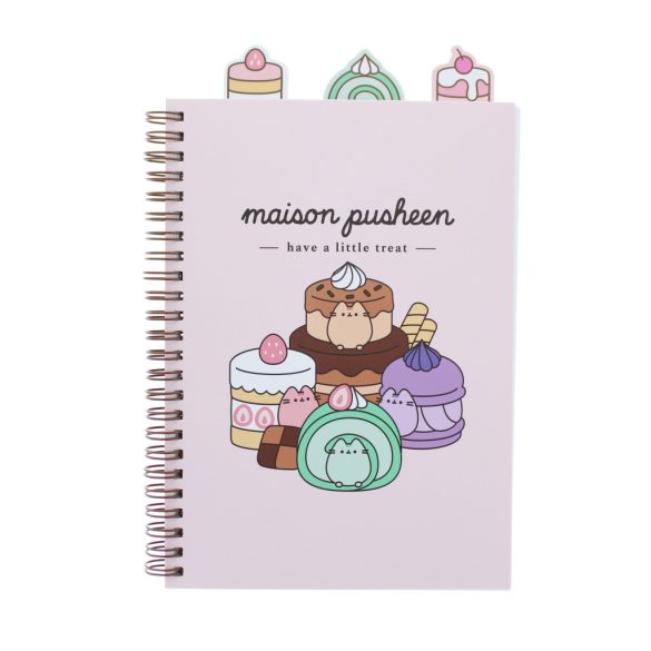 Pusheen Spirálos projekt notesz (A5) - Sweets