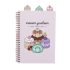 Pusheen Spirálos projekt notesz (A5) - Sweets