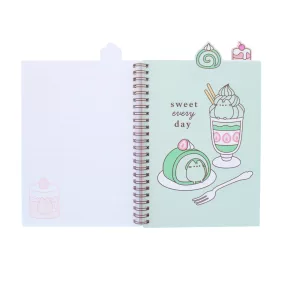 Pusheen Spirálos projekt notesz (A5) - Sweets