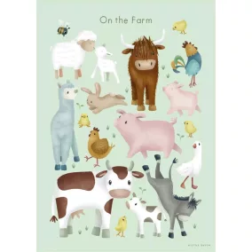 Little Dutch A3 poszter - Little Farm