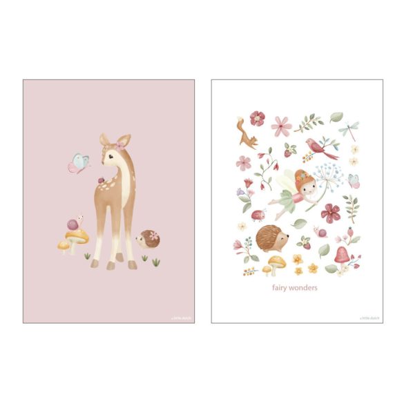 Little Dutch A3 poszter - Fairy Wonders