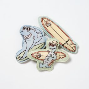 Sunnylife merülőjáték szett (3 db) - Shred Turtle Aqua