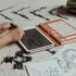 Kidywolf rajzkártya Kidydraw Mini rajztáblához - Dinók és galaxis - Dinos & Galaxy