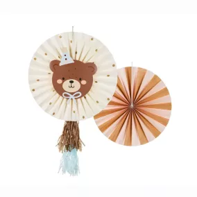 Dekorációs rozetták Teddy Bear 2 db-os csomag