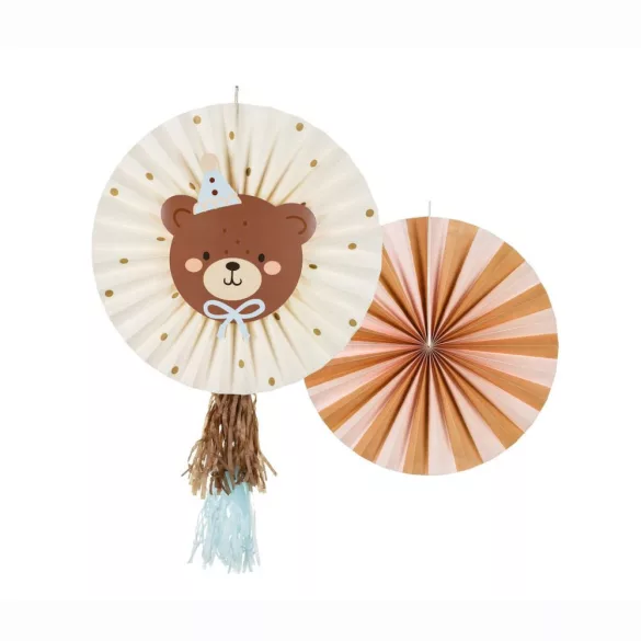 Dekorációs rozetták Teddy Bear 2 db-os csomag