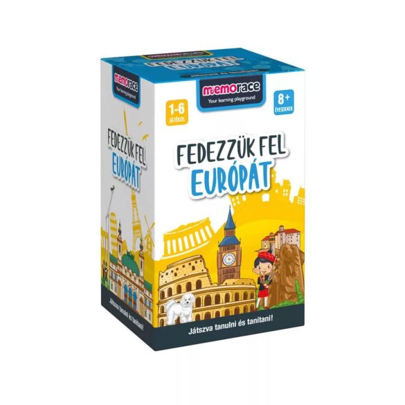 Memorace - Fedezzük fel Európát ! társasjáték