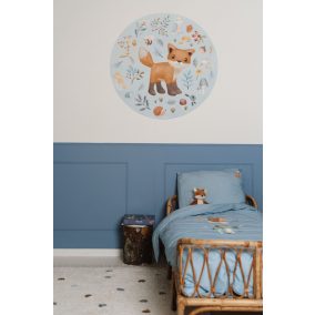 Little Dutch gyerekszőnyeg kék pöttyös 120x170 cm