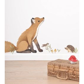 Nagy rókás falmatrica