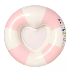 Sunnylife hálós úszógumi - Stole My Heart Pink Stripe