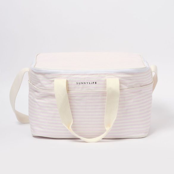 Sunnylife hűtőtáska - Lazy Days Pink Stripe