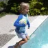 Sunnylife neoprén felfújható rögbi labda - Tides Out Citrus