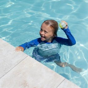   Sunnylife gyerek vízi pattlabda szett (2 db) - Tides Out Citrus