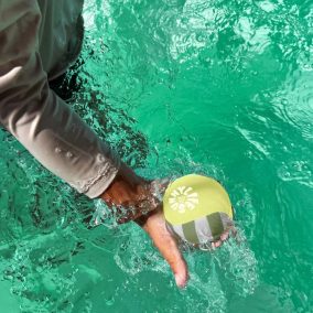   Sunnylife gyerek vízi pattlabda szett (2 db) - Tides Out Citrus