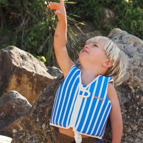 Sunnylife gyerek úszómellény - Tino the Tiger Blue