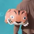 Sunnylife karúszó - Tino the Tiger Clay