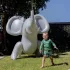Sunnylife felfújható óriás spriccelő játék - Eli the Elephant Grey