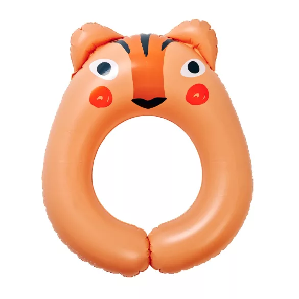 Sunnylife gyerek úszógumi hátul nyitott - Tino the Tiger Clay