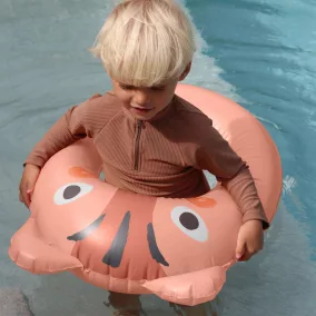   Sunnylife gyerek úszógumi hátul nyitott - Tino the Tiger Clay
