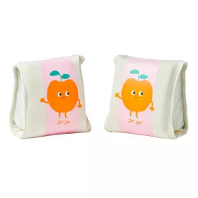 Sunnylife neoprén karúszó - Poppy the Peach Pink Stripe