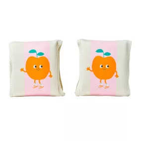 Sunnylife neoprén karúszó - Poppy the Peach Pink Stripe