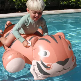 Sunnylife Ride-On matrac - Tino the Tiger Clay