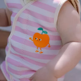   Sunnylife baba neoprén úszóruha - Poppy the Peach Cream - 6–18 hó