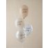 Welcome Baby Feliratos Lufik - 30 cm - Blue mix 6 db