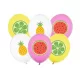 Gyümölcsös Lufik 30 cm vegyes 6 db/csomag