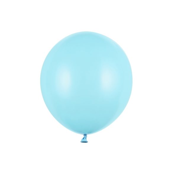 Erős léggömb - 43 cm - pasztell világoskék - 25 db/csomag