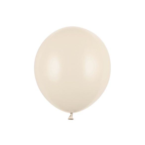 Erős léggömb - 43 cm - pasztell nude - 25 db/csomag