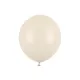 Erős léggömb - 43 cm - pasztell nude - 25 db/csomag